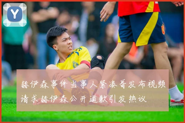赫伊森事件当事人紧凑哥发布视频请求赫伊森公开道歉引发热议