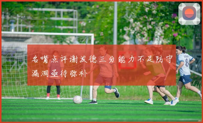 名嘴点评谢泼德三分能力不足防守漏洞亟待弥补